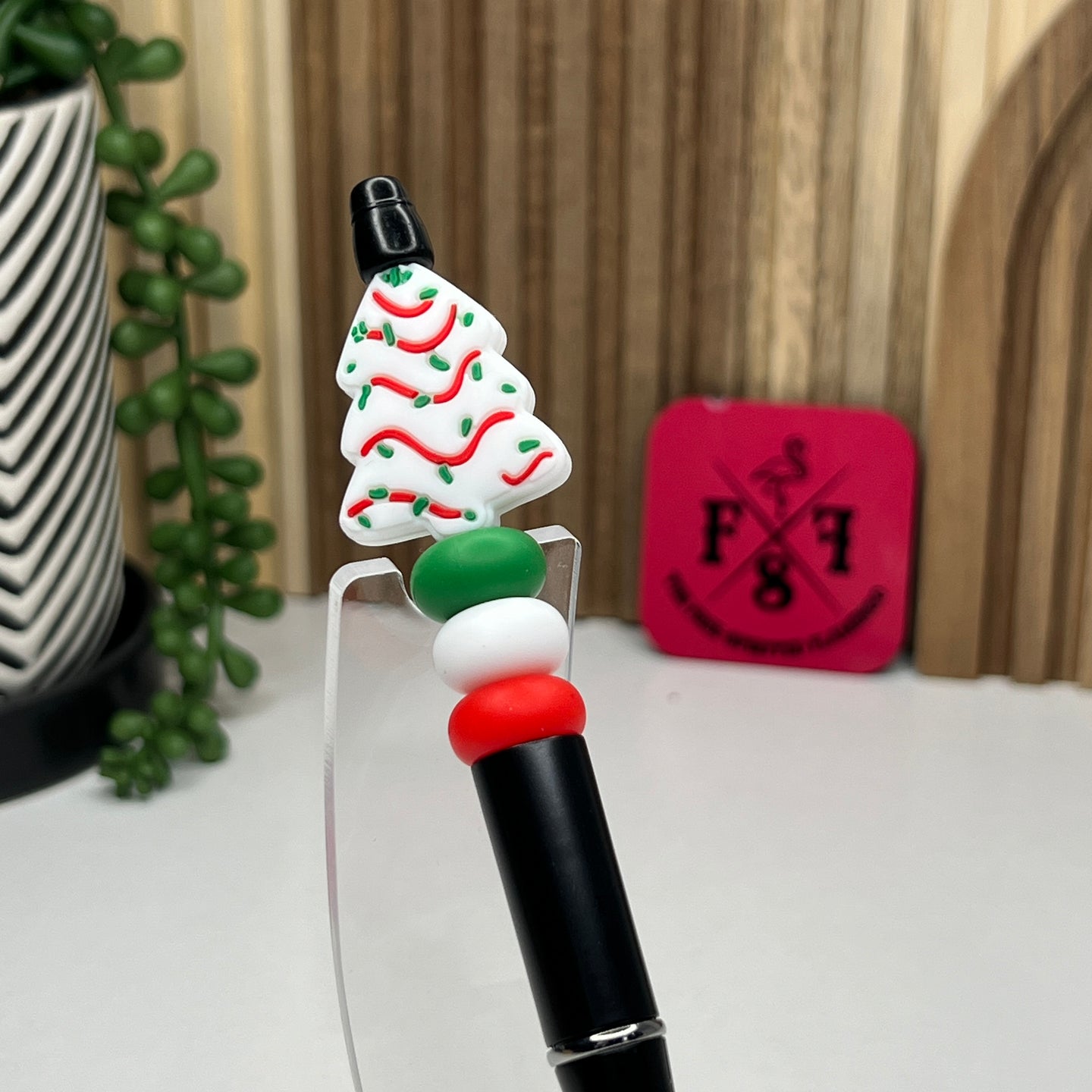 Tree Cake Plastic Pen